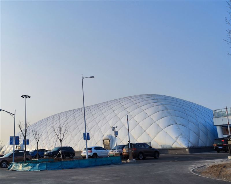 生态城气膜运动馆的图标