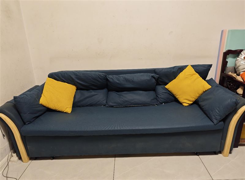 个人闲置沙发床 生态城宝龙城自提